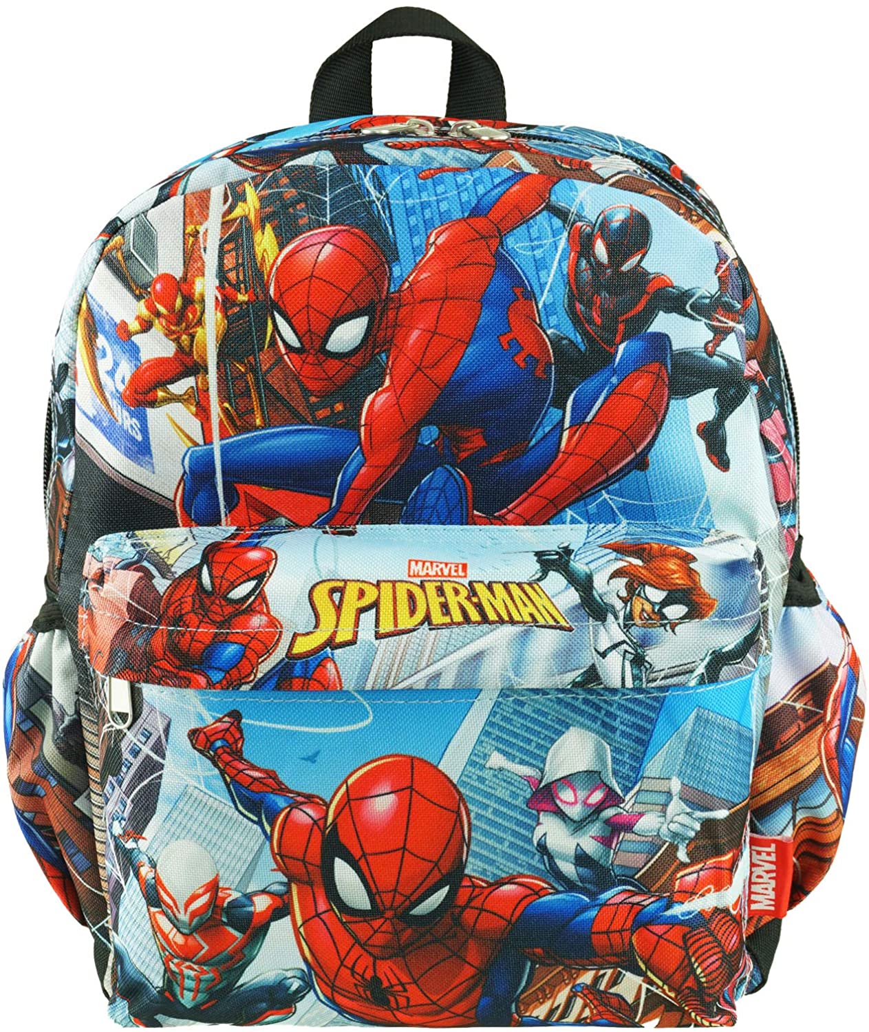 Spider-Man Deluxe Oversize Print 12" Backpack - A17729 - GTE Zone