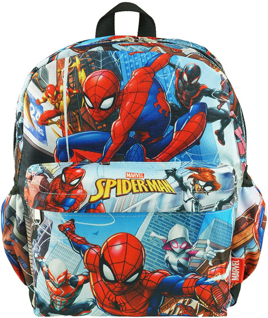 Spider-Man Deluxe Oversize Print 12" Backpack - A17729 - GTE Zone