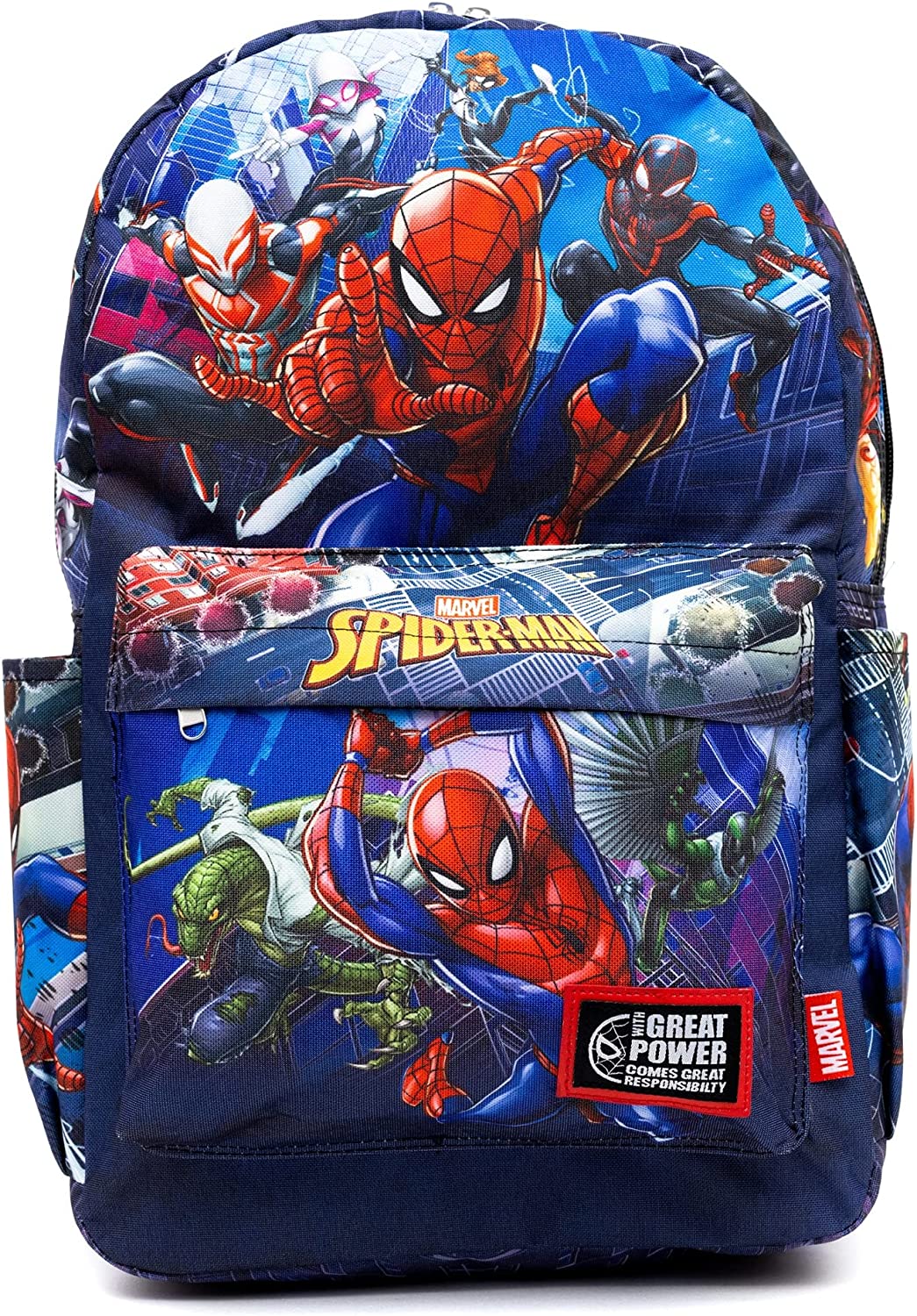 Disney - Marvel Spider-Man - 17" Full Size Nylon Backpack - Wondapop