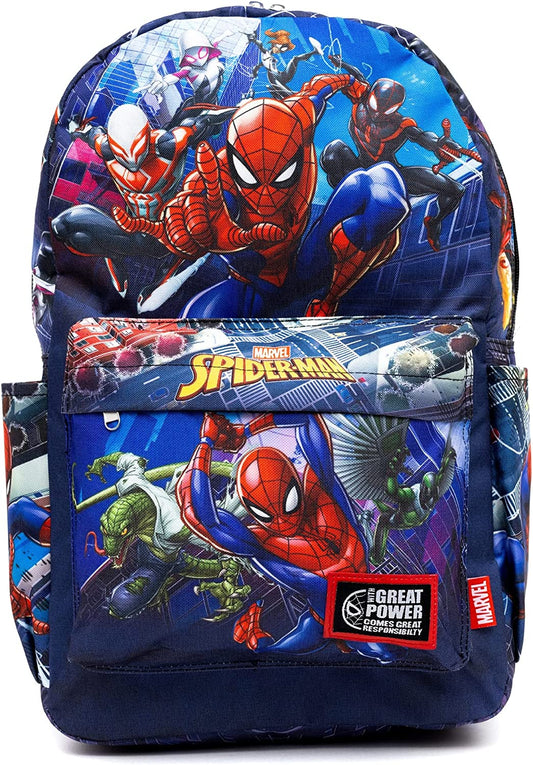 Disney - Marvel Spider-Man - 17" Full Size Nylon Backpack - Wondapop
