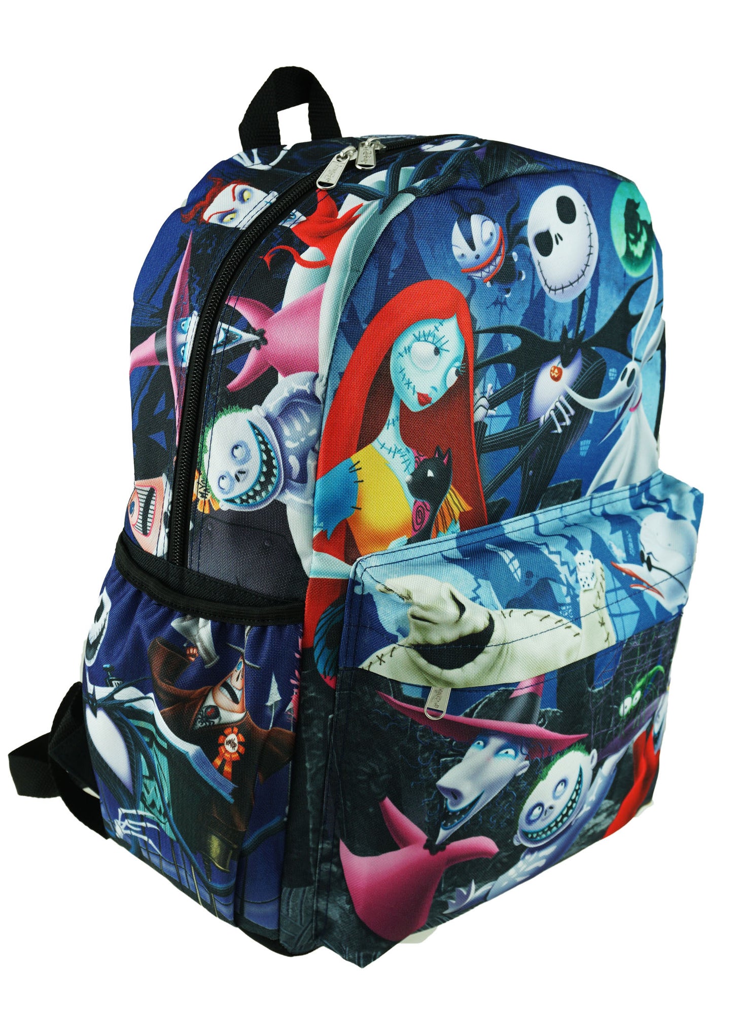 Nightmare Before Christmas - Deluxe Oversize Print 16" Backpack w/Laptop Compartment - A19607