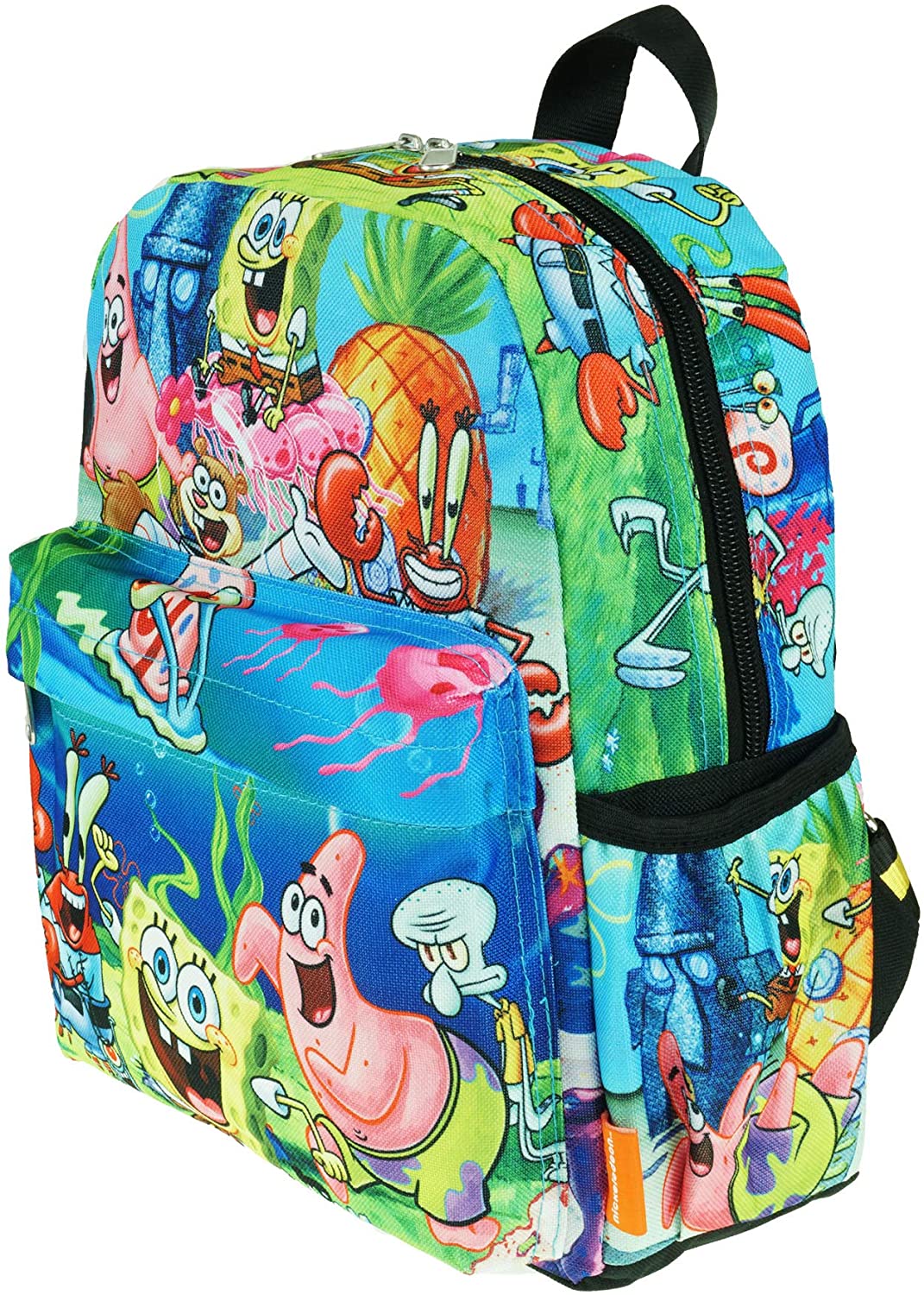 SpongeBob 12" Deluxe Allover Print Daypack - A21204 - GTE Zone