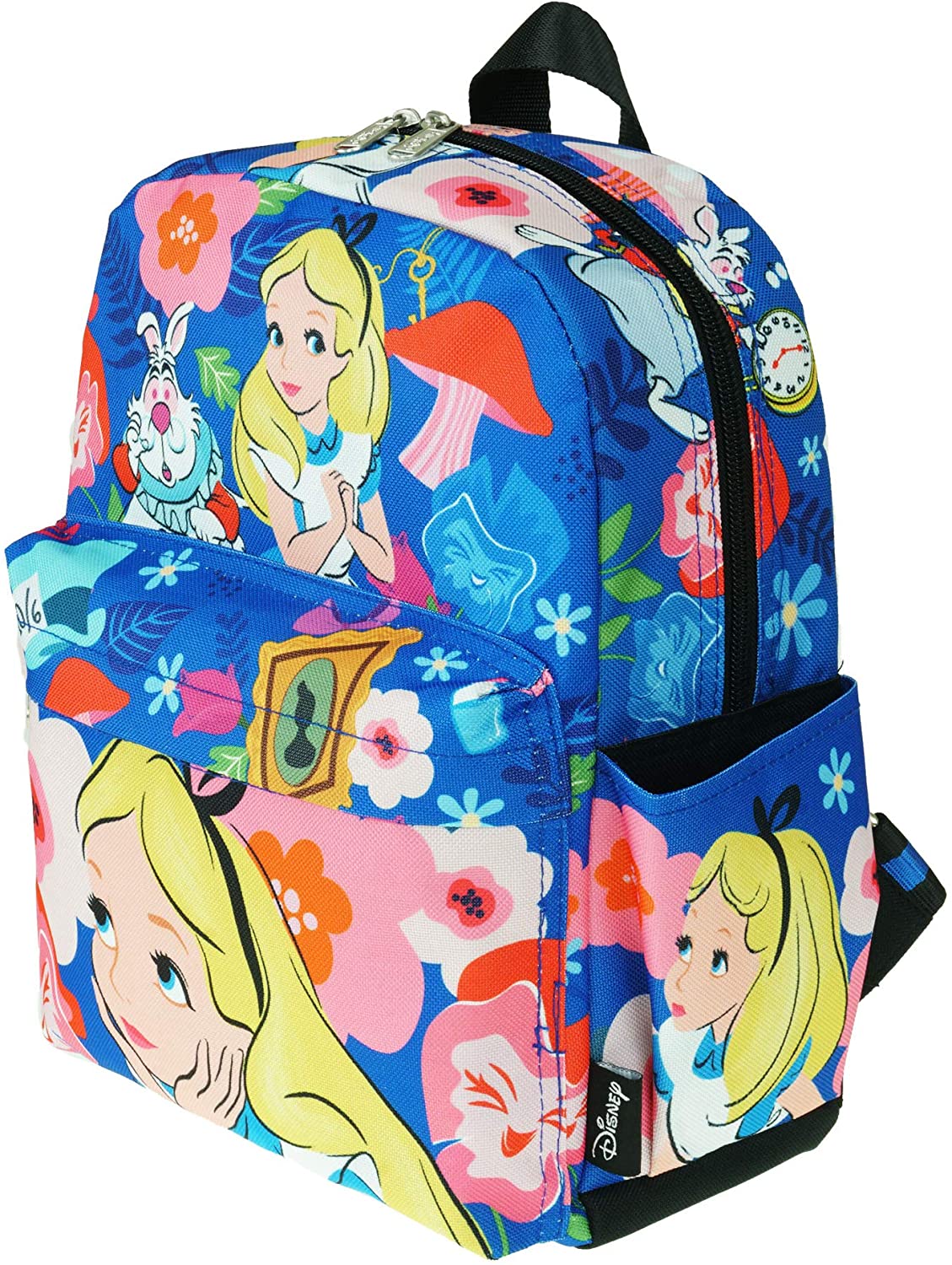 Alice in Wonderland 12" Deluxe Oversize Print Daypack - A21310 - GTE Zone