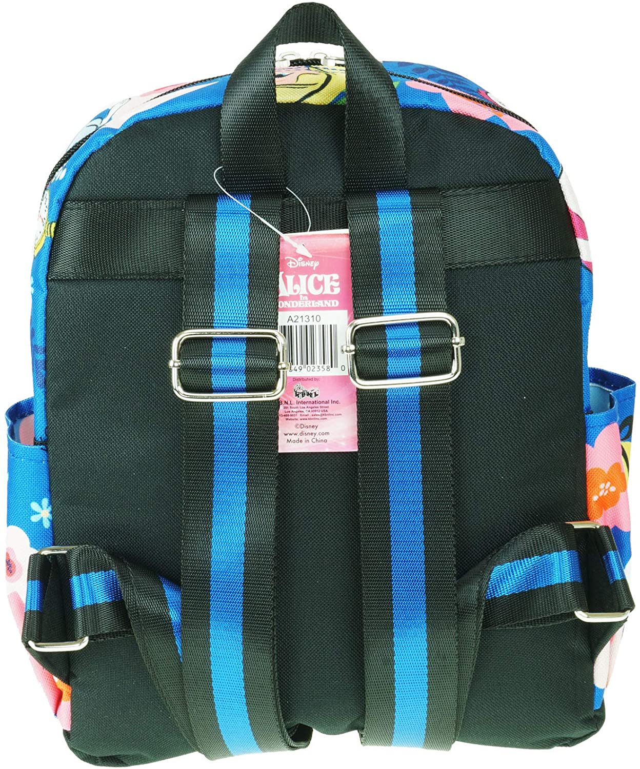 Alice in Wonderland 12" Deluxe Oversize Print Daypack - A21310 - GTE Zone