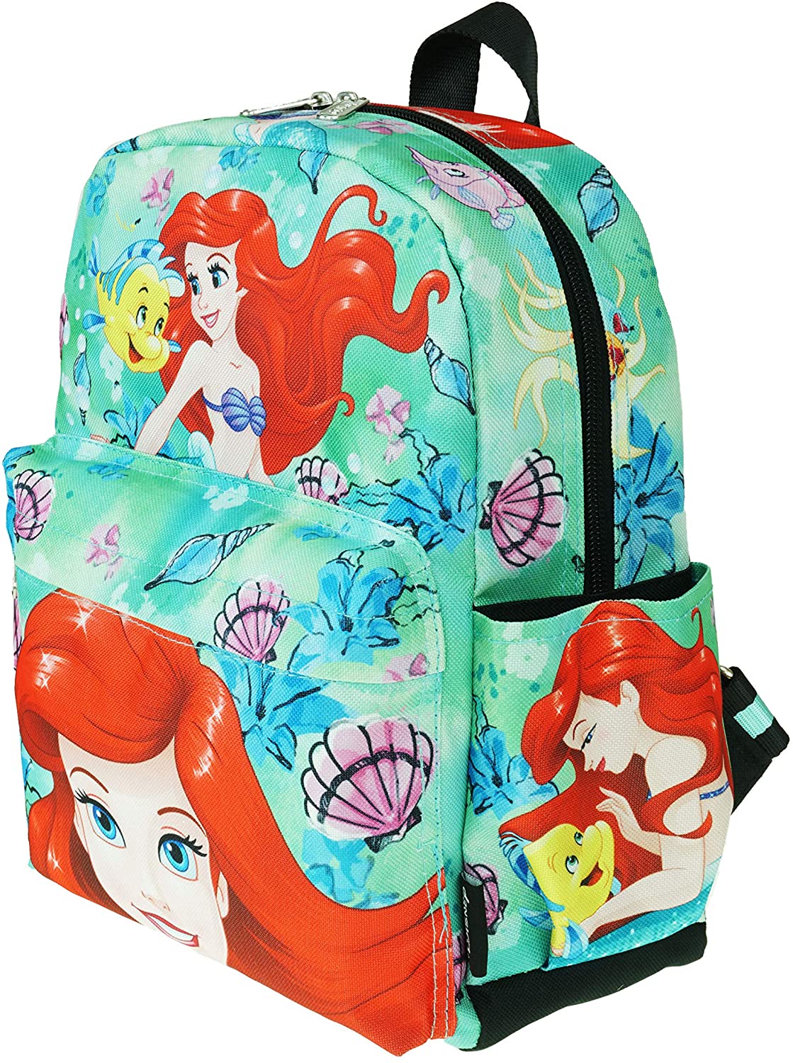 The Little Mermaid - Ariel 12" Deluxe Oversize Print Daypack - A21328 - GTE Zone