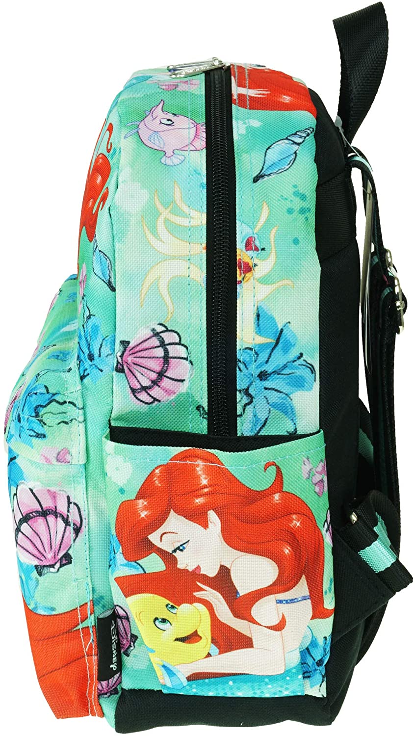 The Little Mermaid - Ariel 12" Deluxe Oversize Print Daypack - A21328 - GTE Zone
