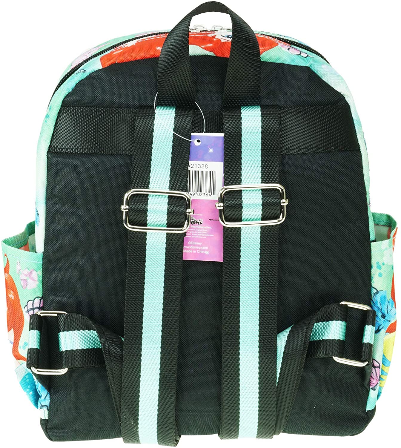 The Little Mermaid - Ariel 12" Deluxe Oversize Print Daypack - A21328 - GTE Zone