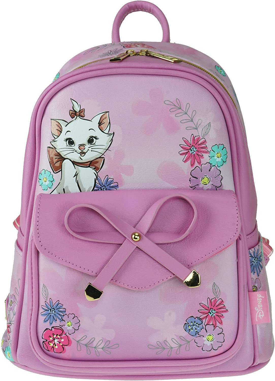 Aristocats - Marie 11" Vegan Leather Mini Backpack - A21726 - GTE Zone