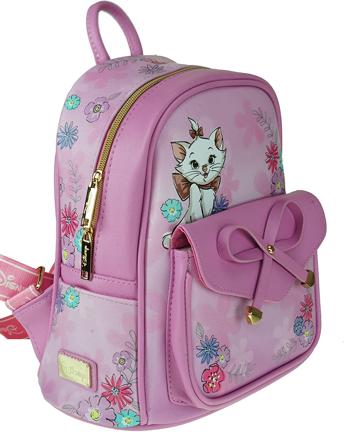 Aristocats - Marie 11" Vegan Leather Mini Backpack - A21726 - GTE Zone