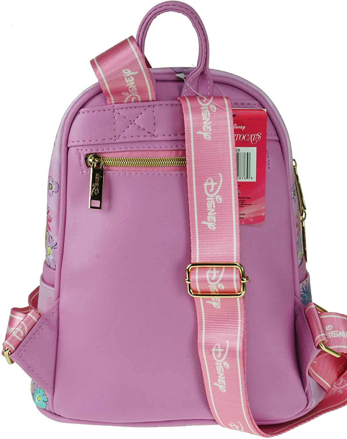 Aristocats - Marie 11" Vegan Leather Mini Backpack - A21726 - GTE Zone