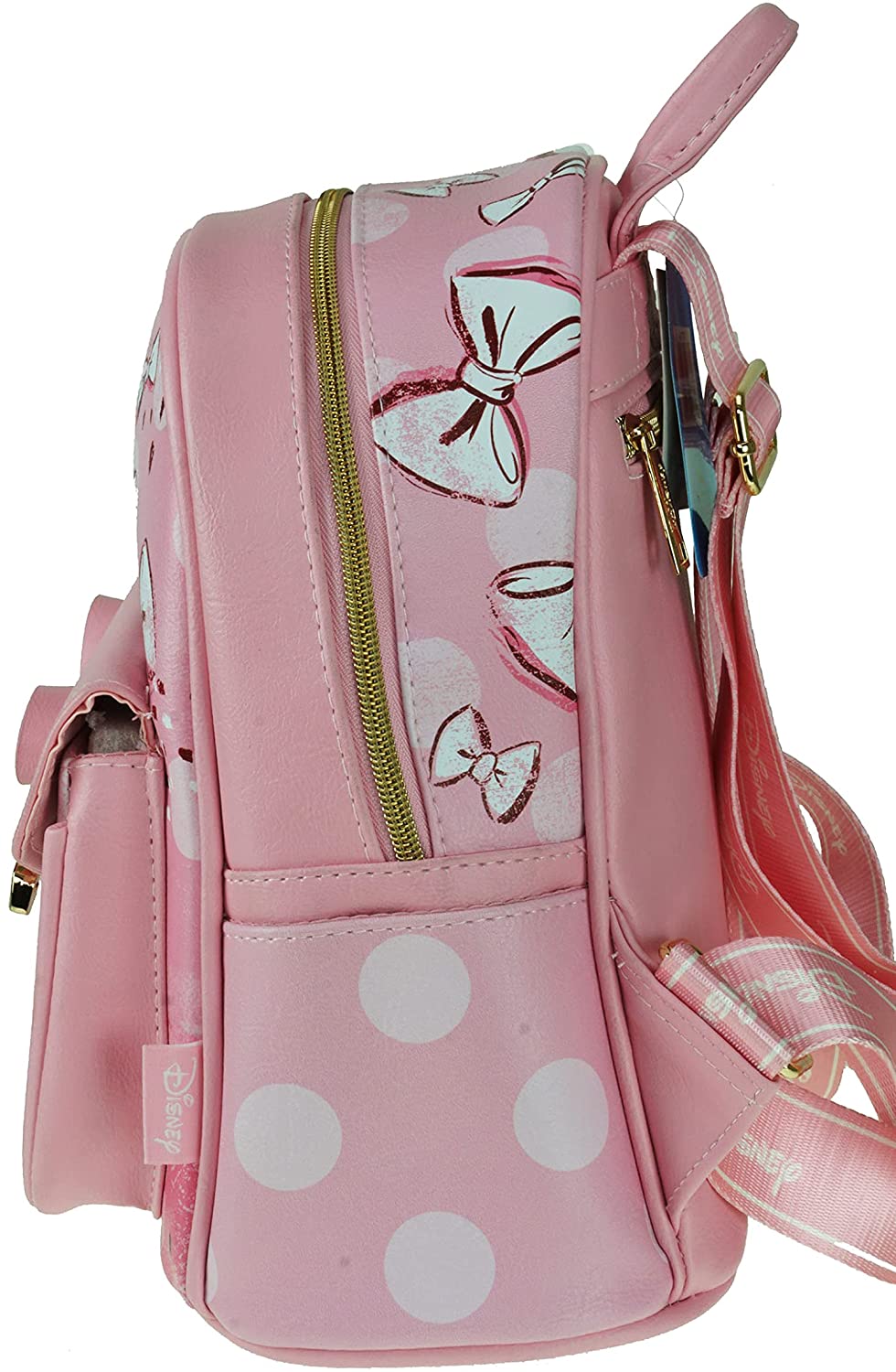 Minnie Mouse 11" Vegan Leather Mini Backpack - A21770 - GTE Zone
