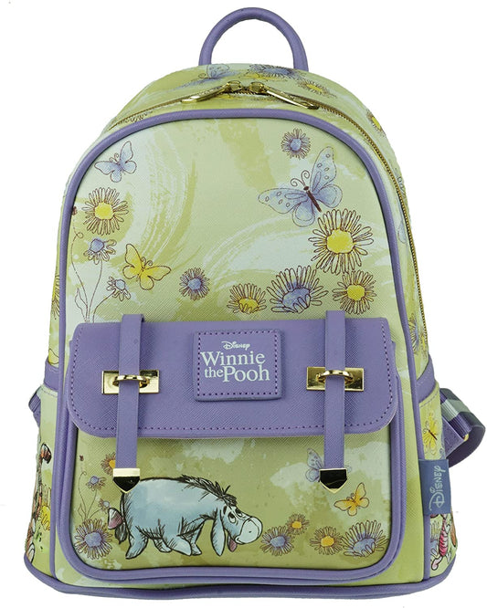 Winnie The Pooh - Eeyore 11" Faux Leather Mini Backpack - A21775 - GTE Zone