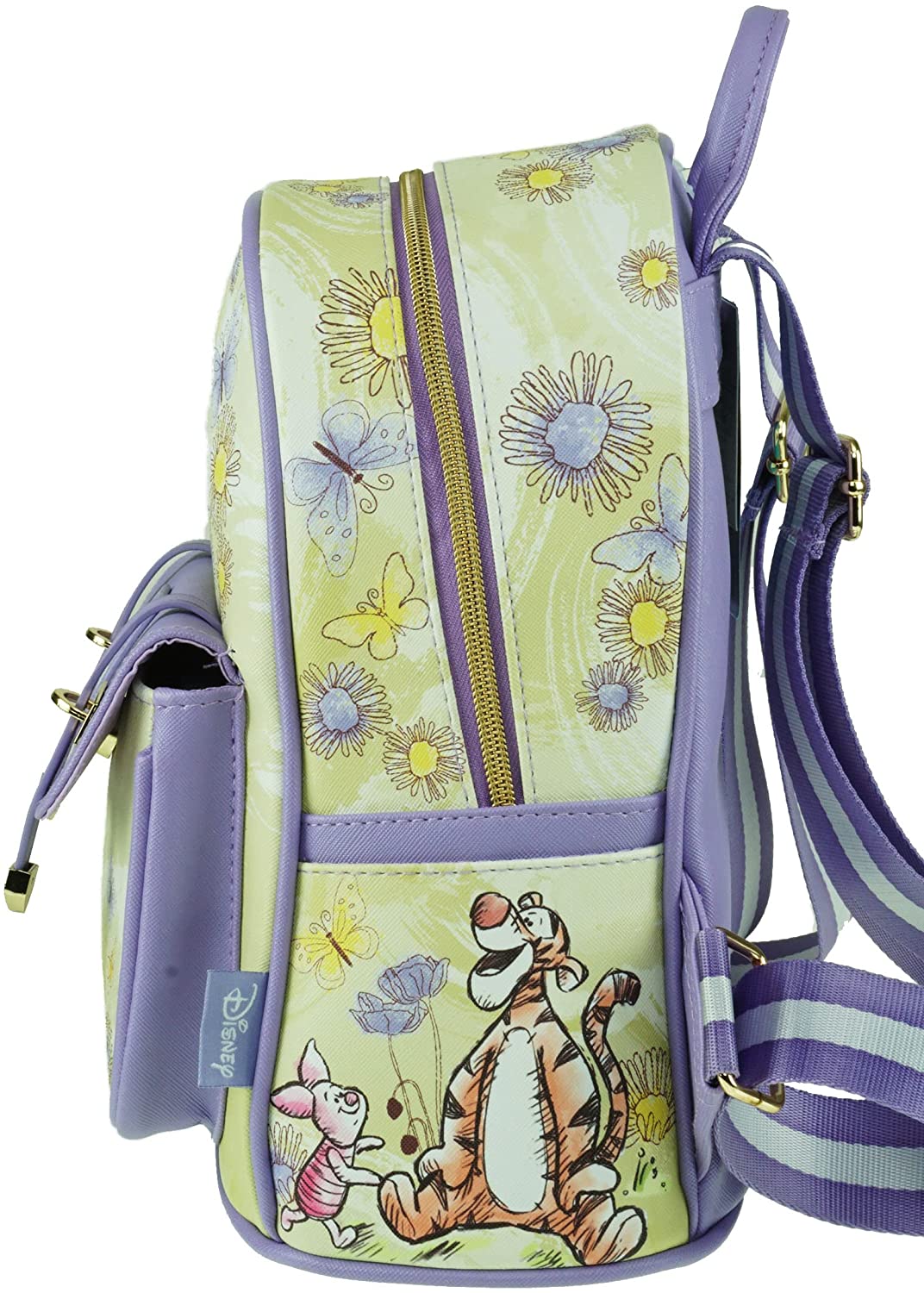 Winnie The Pooh - Eeyore 11" Faux Leather Mini Backpack - A21775 - GTE Zone