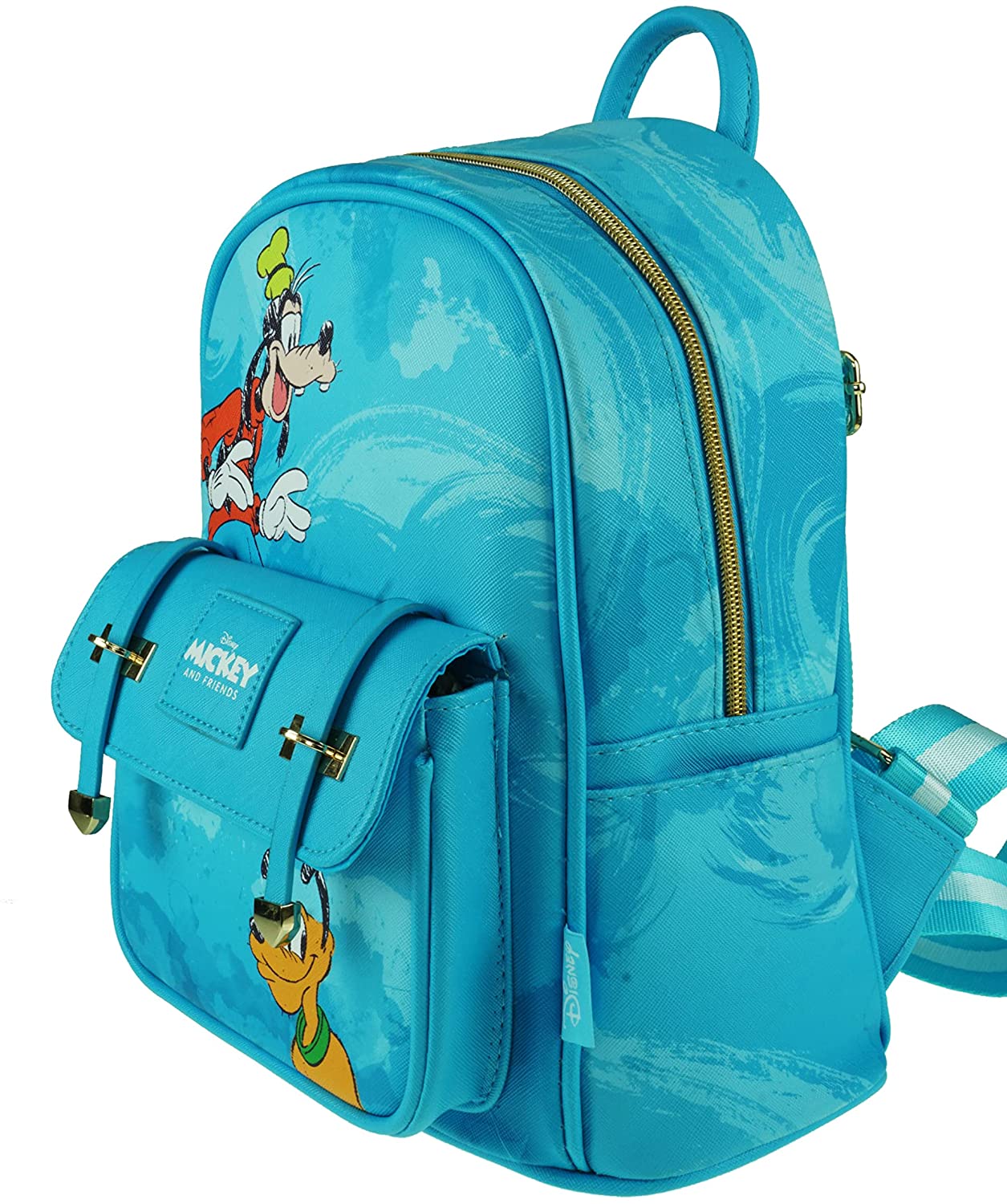 Goofy 11" Vegan Leather Mini Backpack - A21831 - GTE Zone