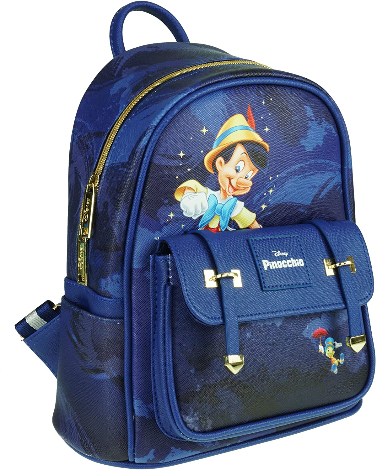 Pinocchio 11" Vegan Leather Mini Backpack - A21832 - GTE Zone