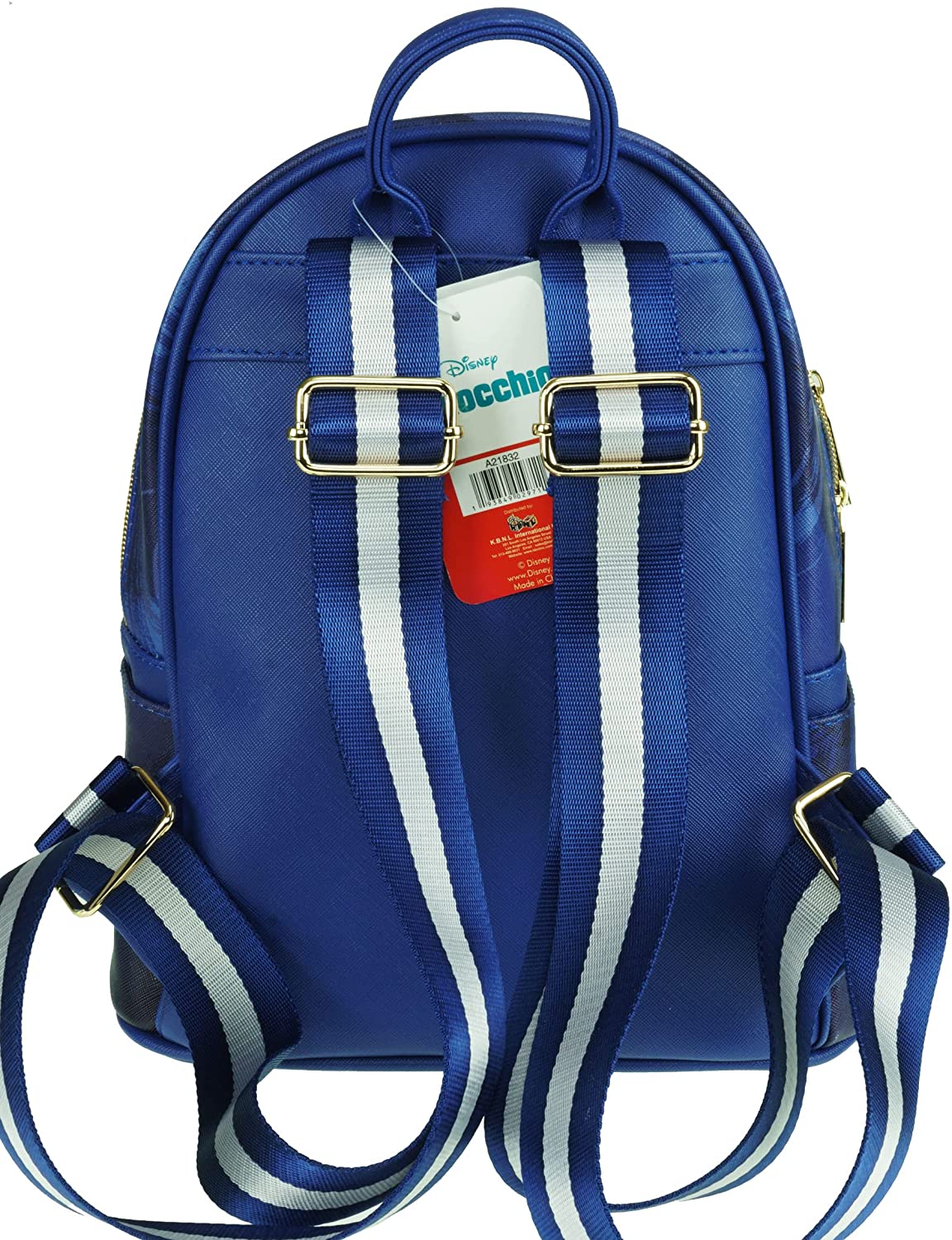 Pinocchio 11" Vegan Leather Mini Backpack - A21832 - GTE Zone