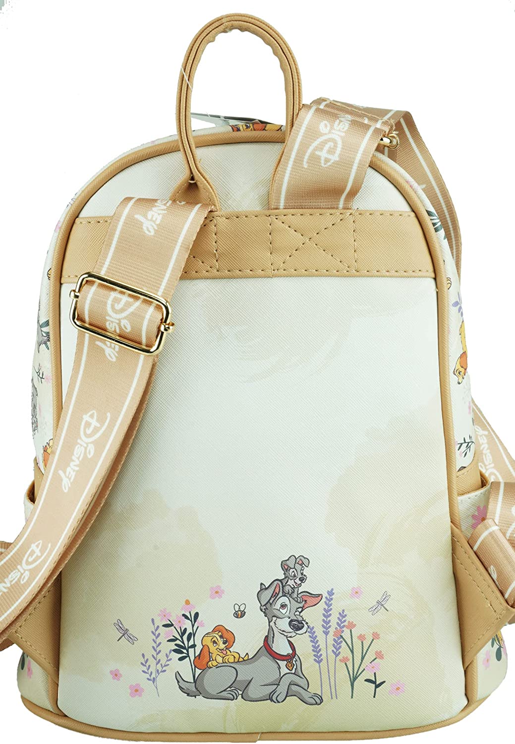 Lady & the Tramp - Wondapop 11 Inch Vegan Leather Mini Backpack - A22472