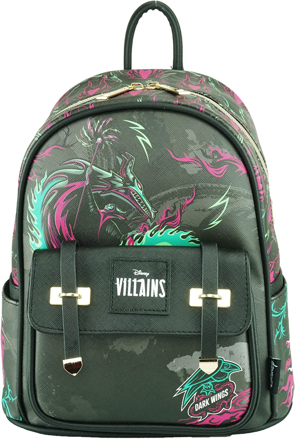 Villains - Maleficent - Wondapop 11 Inch Vegan Leather Mini Backpack