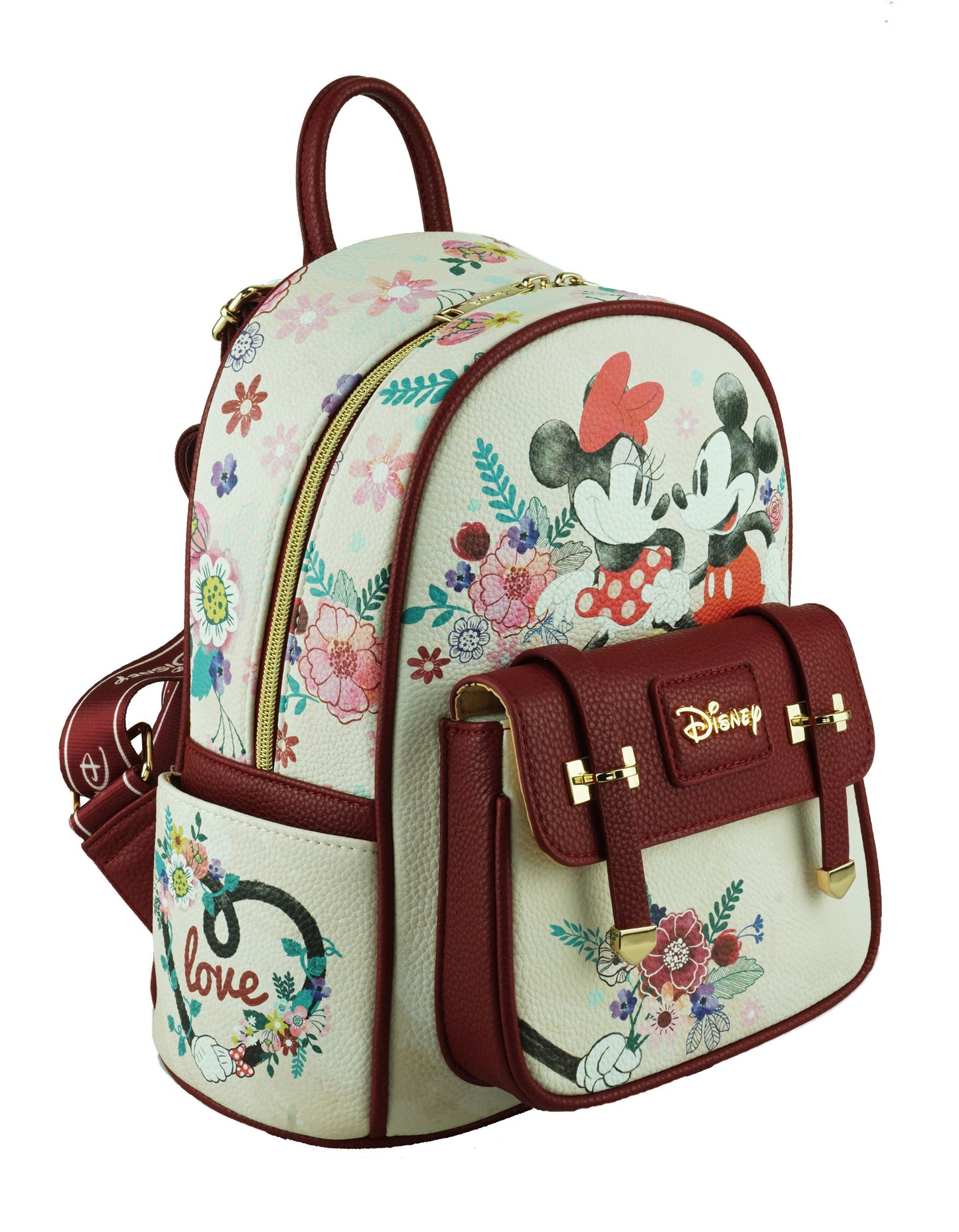 NEW Mickey & Minnie - Wondapop 11 Inch Vegan Leather Mini Backpack