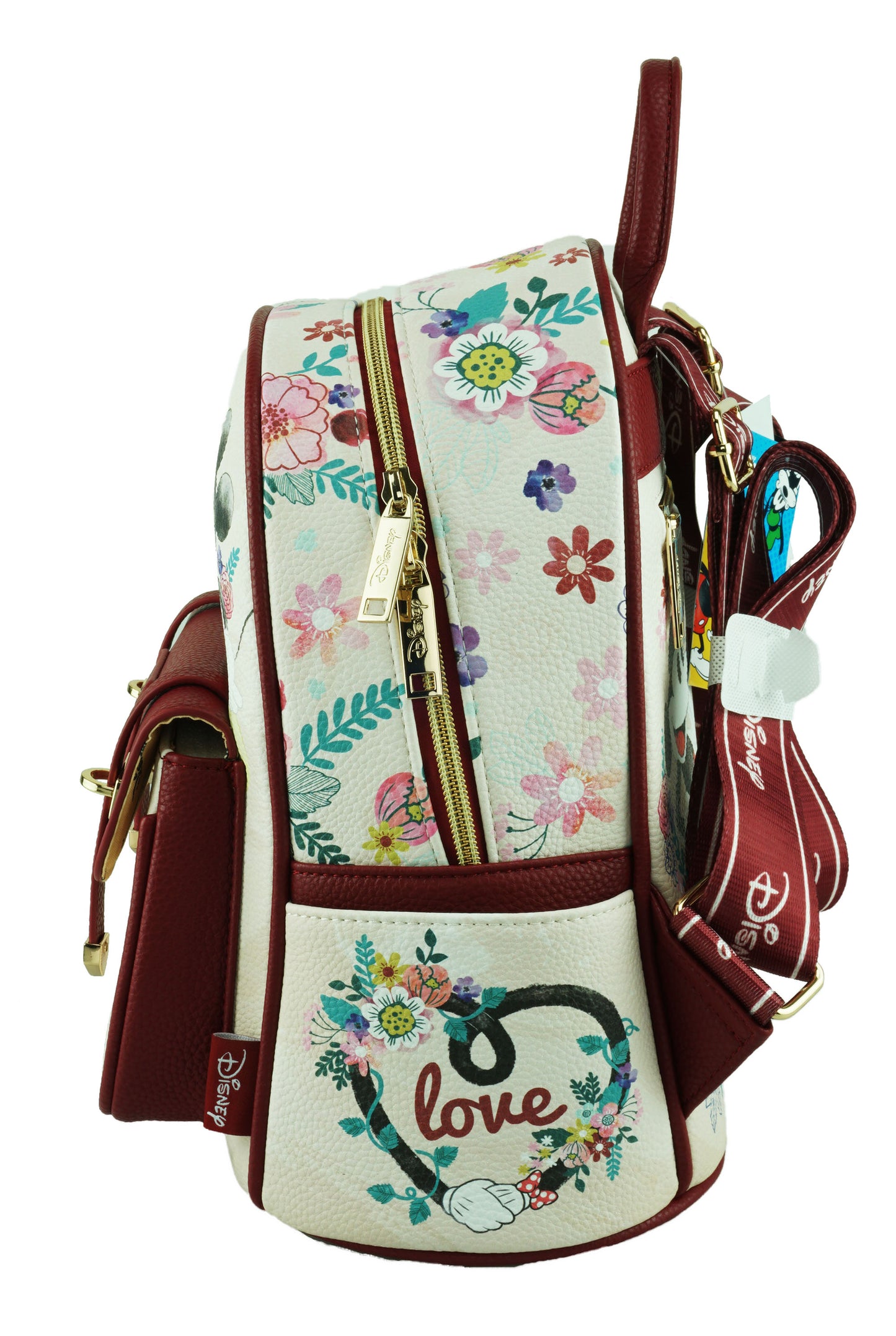 NEW Mickey & Minnie - Wondapop 11 Inch Vegan Leather Mini Backpack