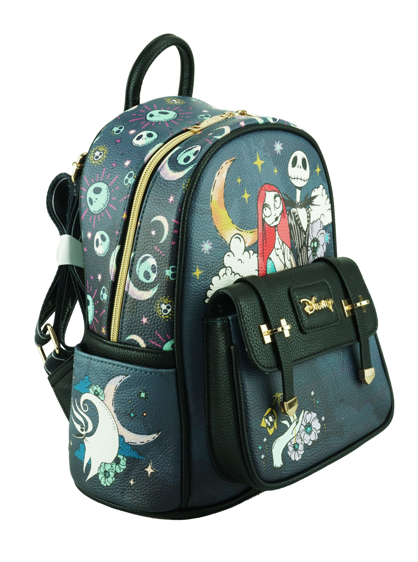 WondaPOP - The Nightmare Before Christmas - Jack & Sally 11 Inch Vegan Leather Mini Backpack
