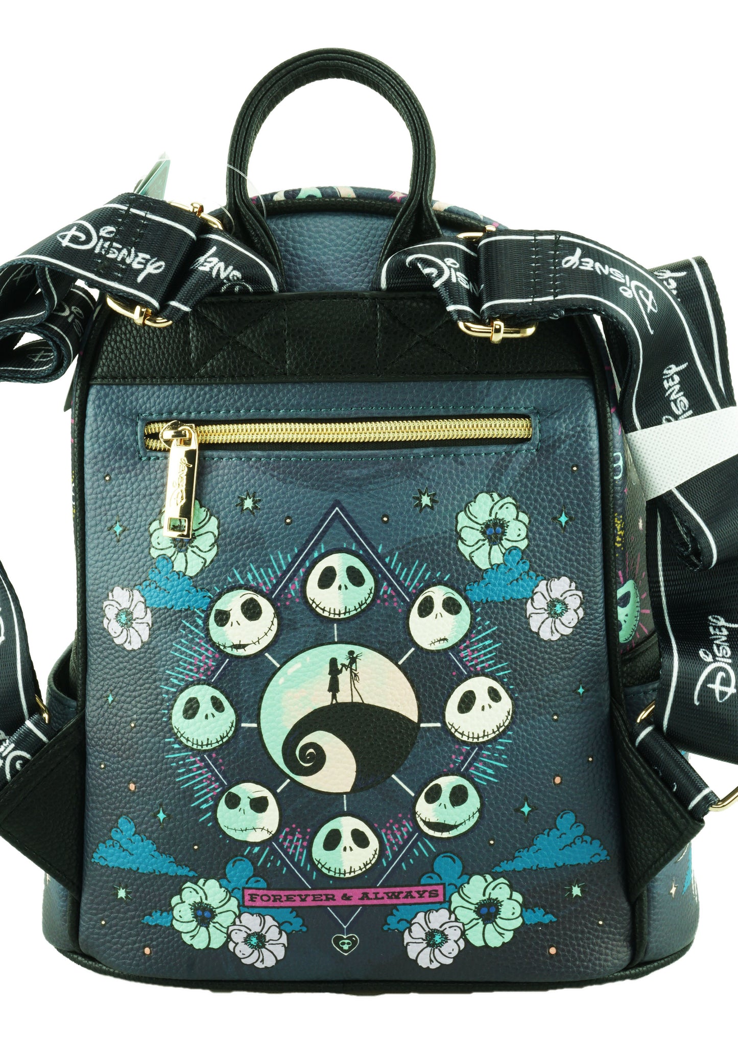 WondaPOP - The Nightmare Before Christmas - Jack & Sally 11 Inch Vegan Leather Mini Backpack