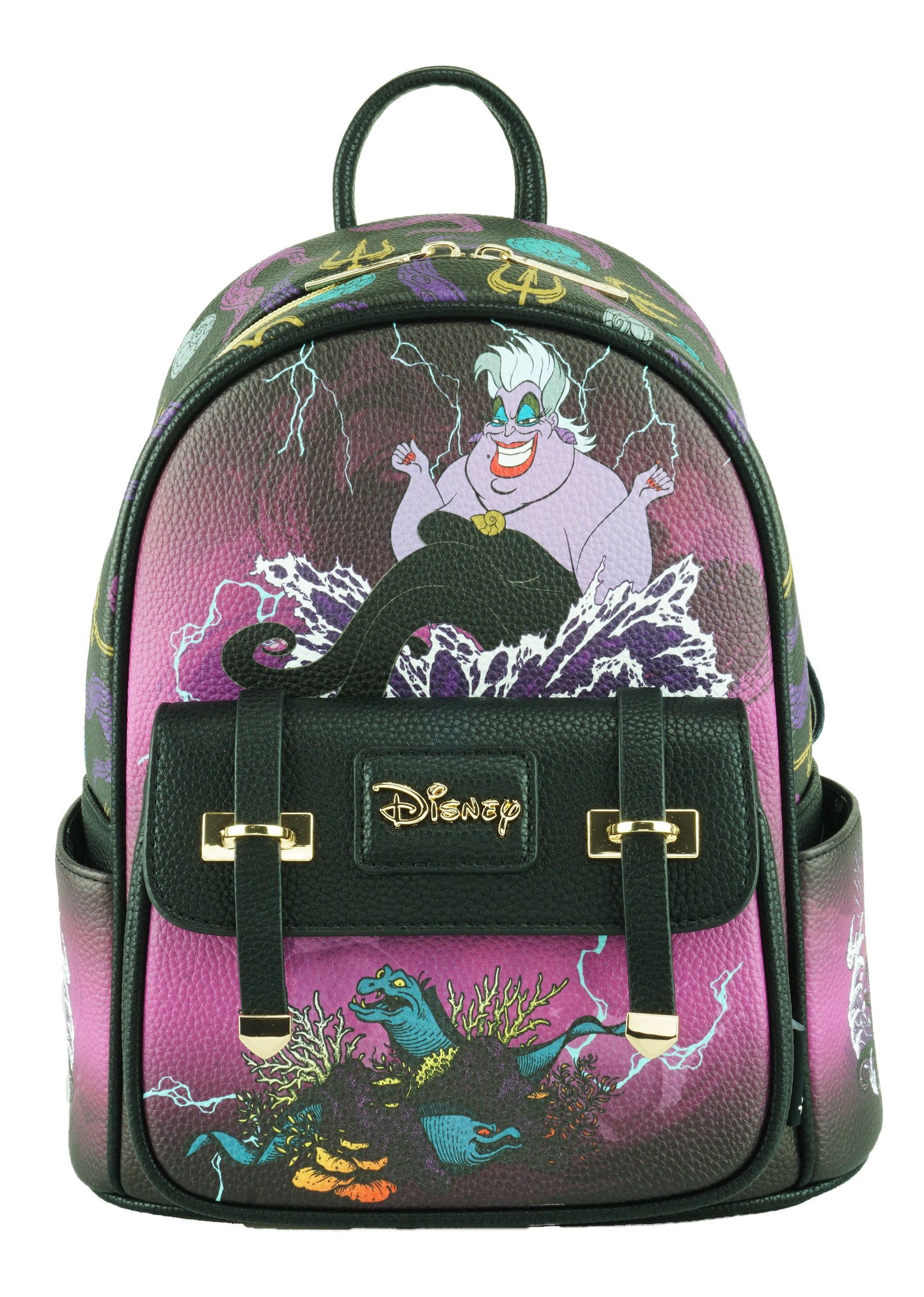 NEW Villains - Ursula - Wondapop 11 Inch Vegan Leather Mini Backpack