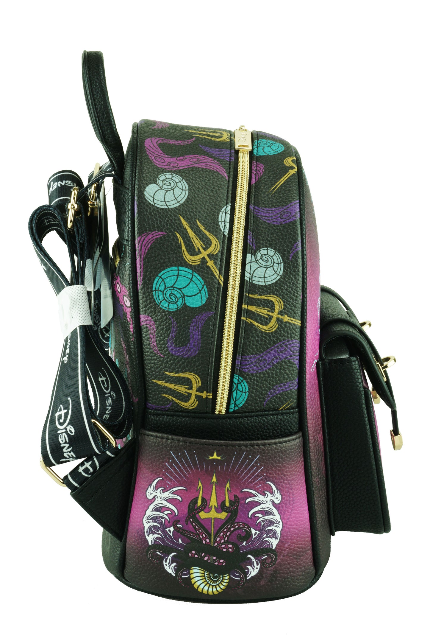 NEW Villains - Ursula - Wondapop 11 Inch Vegan Leather Mini Backpack