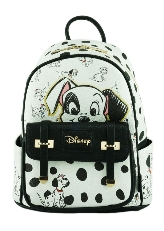 NEW 101 Dalmatians - Wondapop 11 Inch Vegan Leather Mini Backpack