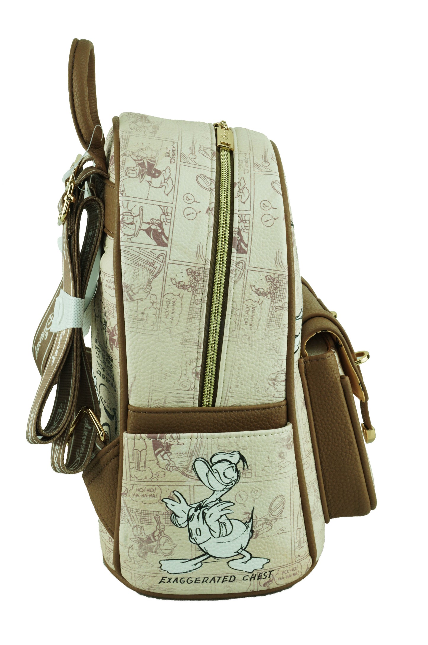 NEW Disney Donald Duck - Wondapop 11 Inch Vegan Leather Mini Backpack