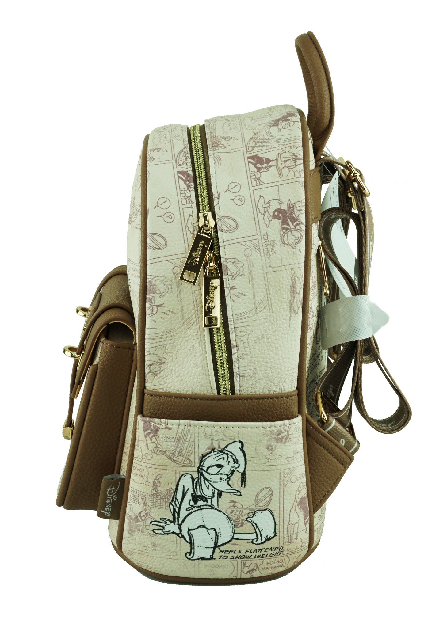 NEW Disney Donald Duck - Wondapop 11 Inch Vegan Leather Mini Backpack