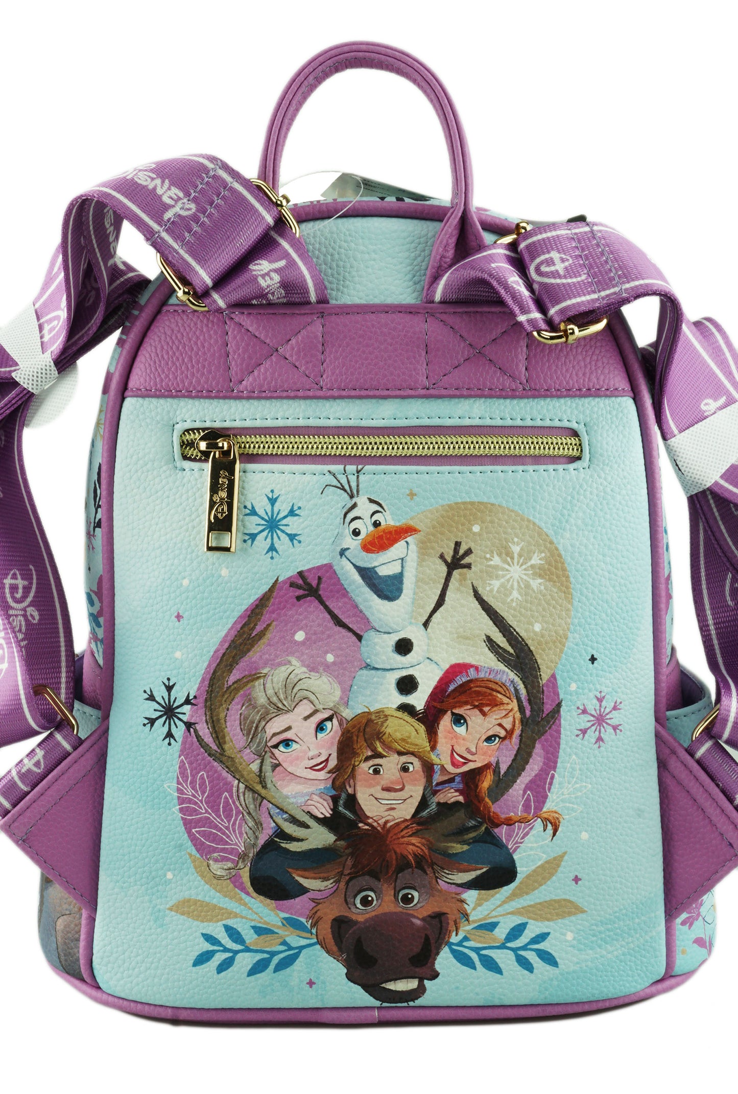 NEW Disney Frozen Elsa and Anna - Wondapop 11 Inch Vegan Leather Mini Backpack