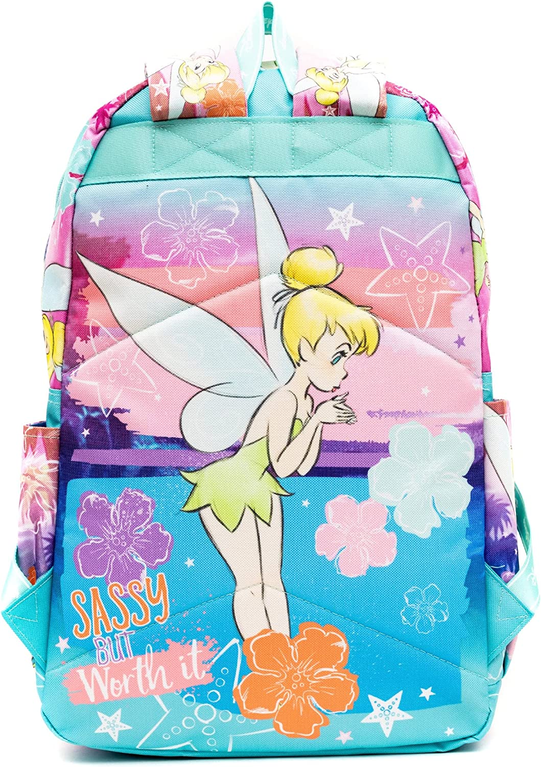 Disney - Peter Pan Tinkerbell 17" Full Size Nylon Backpack - Wondapop