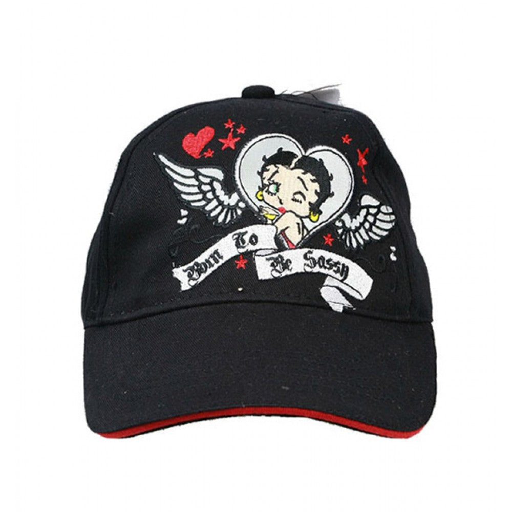 Betty Boop Baseball Cap Black Child Size #BOOP749 - GTE Zone