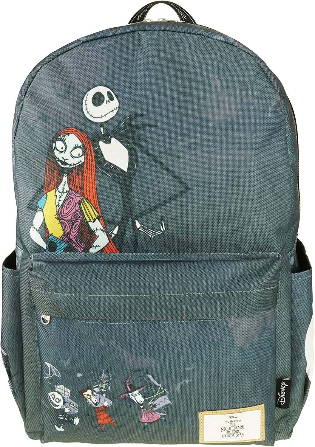 Classic Disney Nightmare Before Christmas Backpack with Laptop Compartment for School - Color - GTE Zone