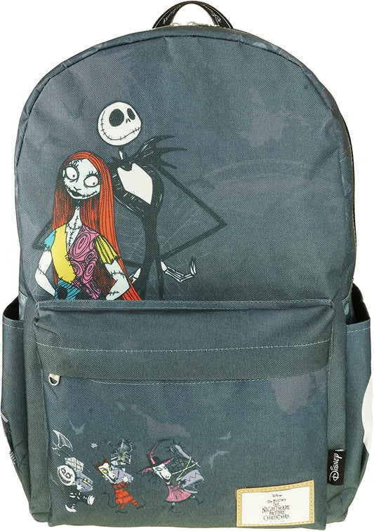 Classic Disney Nightmare Before Christmas Backpack with Laptop Compartment for School - Color - GTE Zone