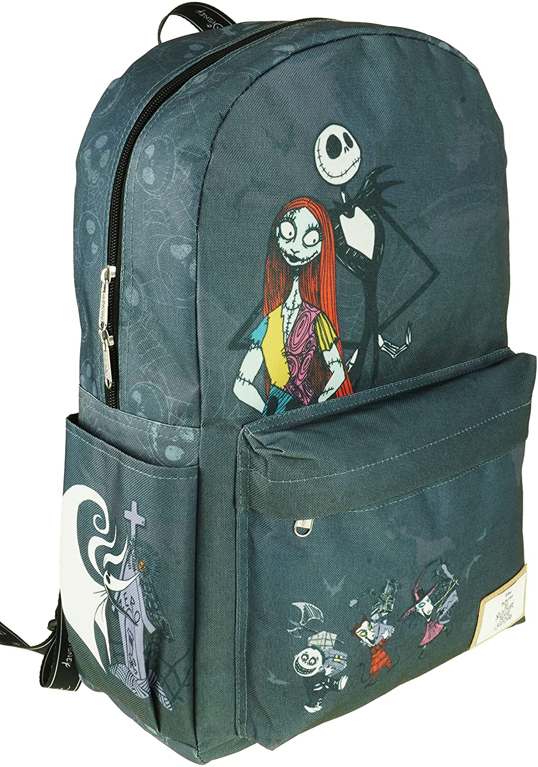Classic Disney Nightmare Before Christmas Backpack with Laptop Compartment for School - Color - GTE Zone