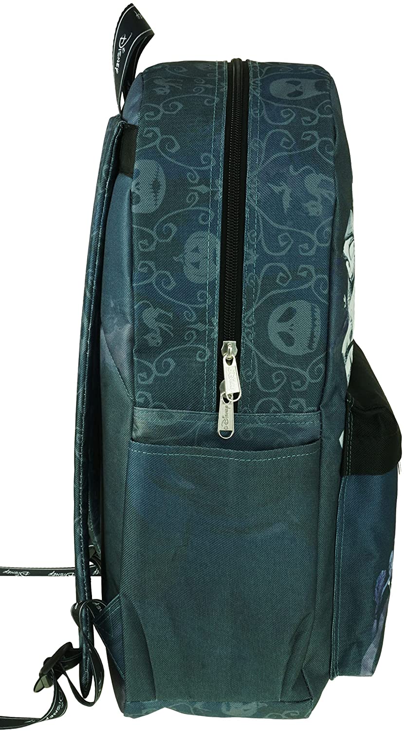 Classic Disney Nightmare Before Christmas Backpack with Laptop Compartment for School - Gray - GTE Zone