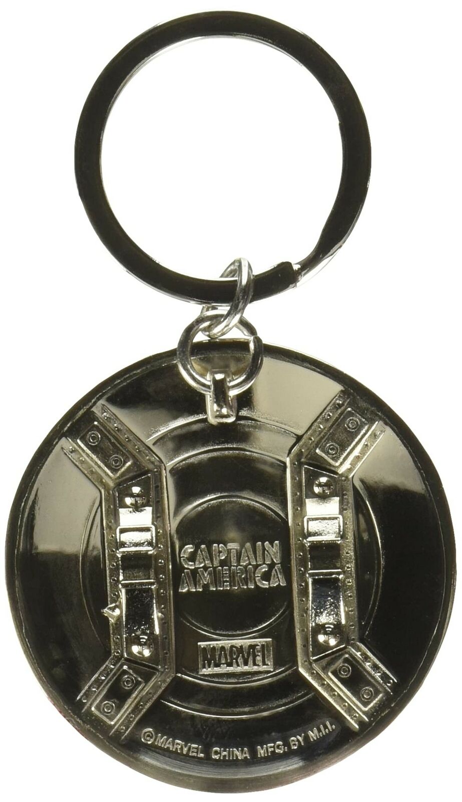Marvel Captain America Shield Pewter Key Ring - GTE Zone