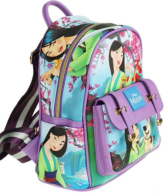 NEW Mulan 11" Faux Leather Mini Backpack - A20525 - GTE Zone