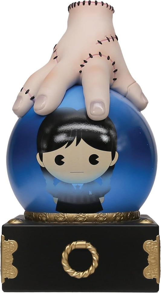 The Addams Family - Wednesday Thing on Crystal Ball Collectible PVC Figural Money Bank