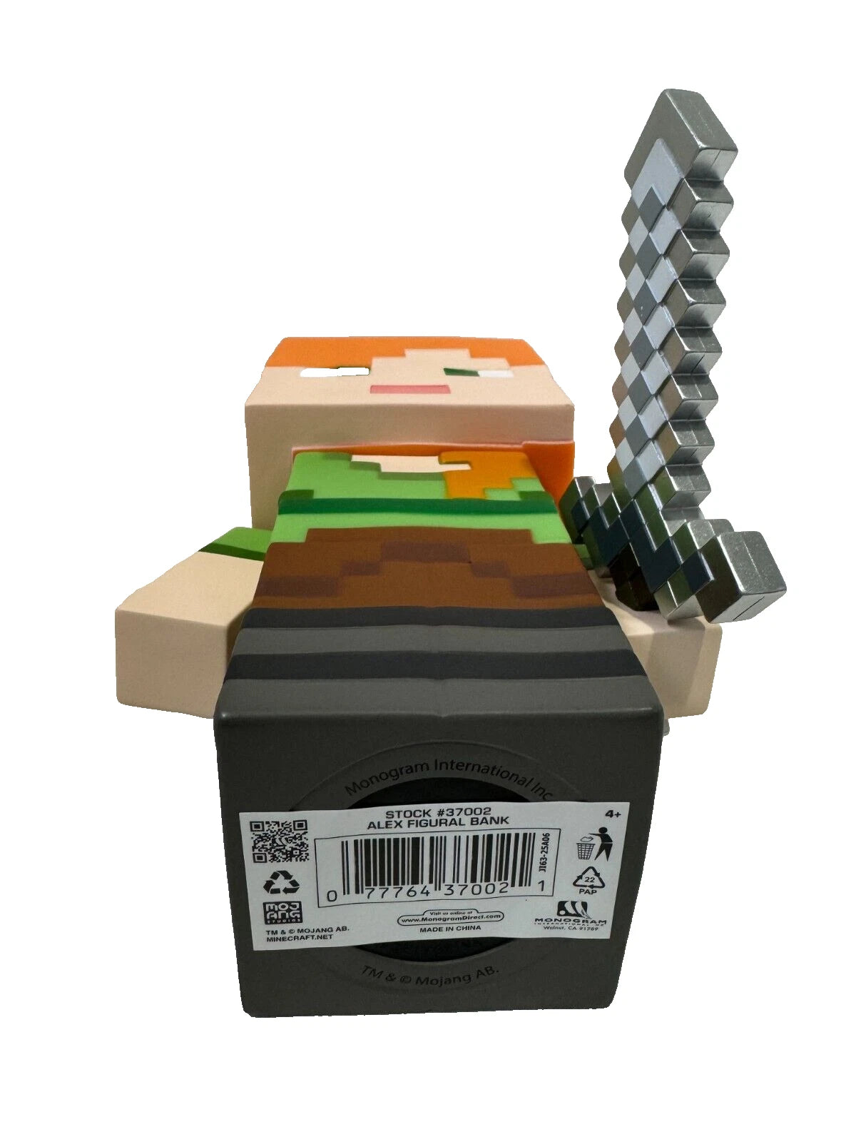 Minecraft Creeper - Alex - Figural PVC Bust Bank