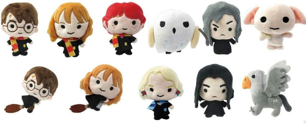 3D Mystery Pack - Harry Potter Plush Collectible a Bag Clip