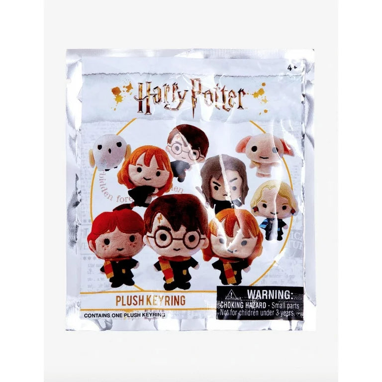 3D Mystery Pack - Harry Potter Plush Collectible a Bag Clip