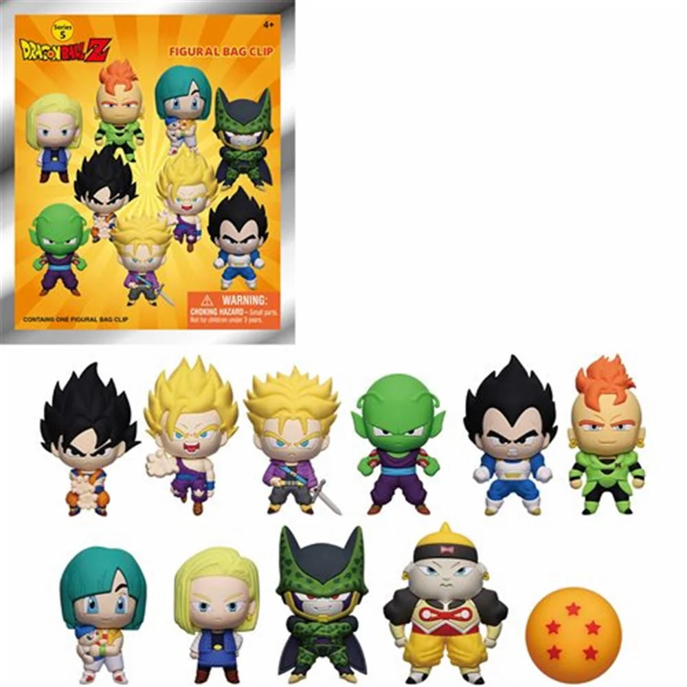 3D Mystery Pack - Dragon Ball Z Series 5 Collectible a Bag Clip