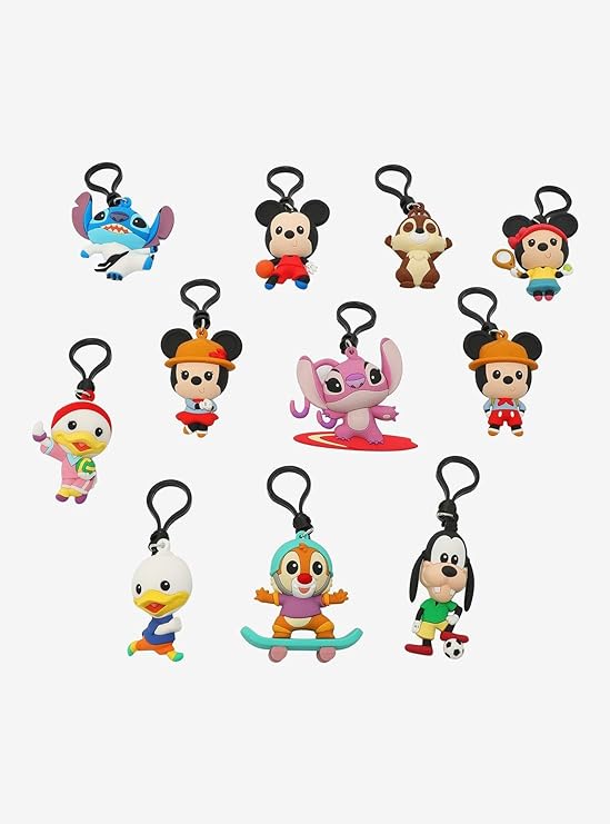 3D Mystery Pack - Disney Sports Series 55 Collectible a Bag Clip