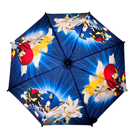 Sonic the Hedgehog Screen Print Boy's Umbrella w/Handle