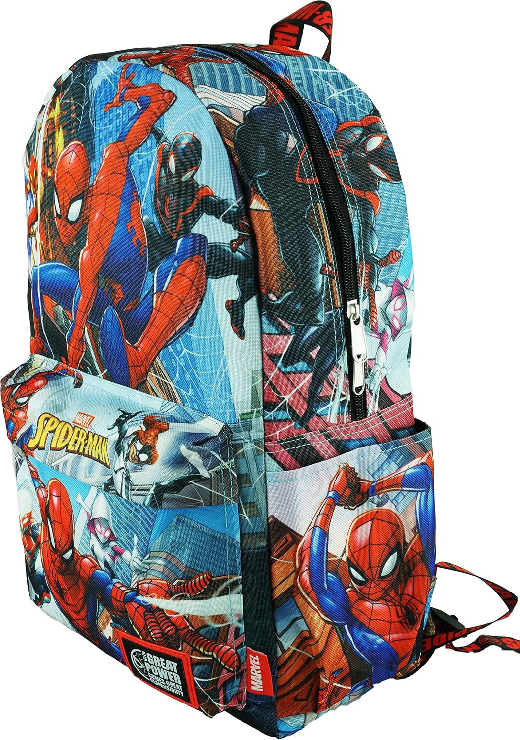 Disney - Marvel Spider-Man - 17" Full Size Nylon Backpack - Wondapop