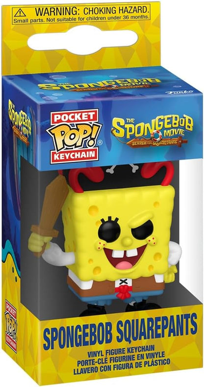 Funko Pocket Pop! The SpongeBob Movie: SquarePants SpongeBob Collectible Keychain