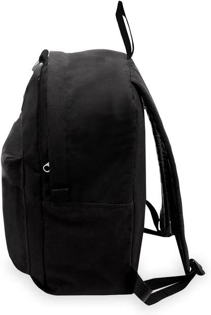 Everest Classic Backpack – Large, Black (Model: 2045CR-BK)